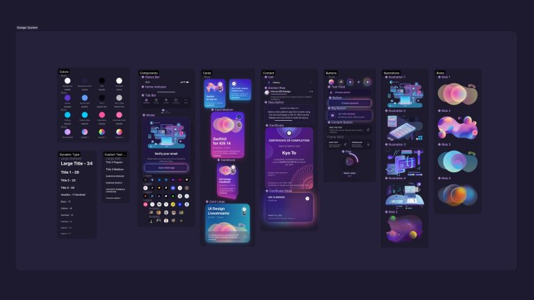 UI / UX Design visual