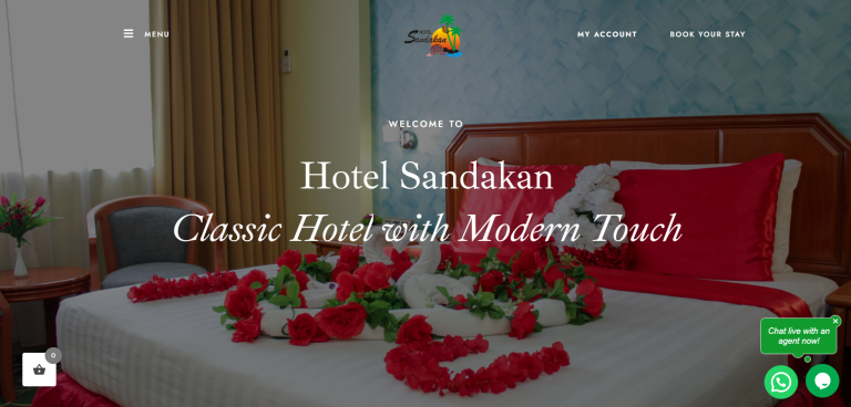 Hotel Sandakan website