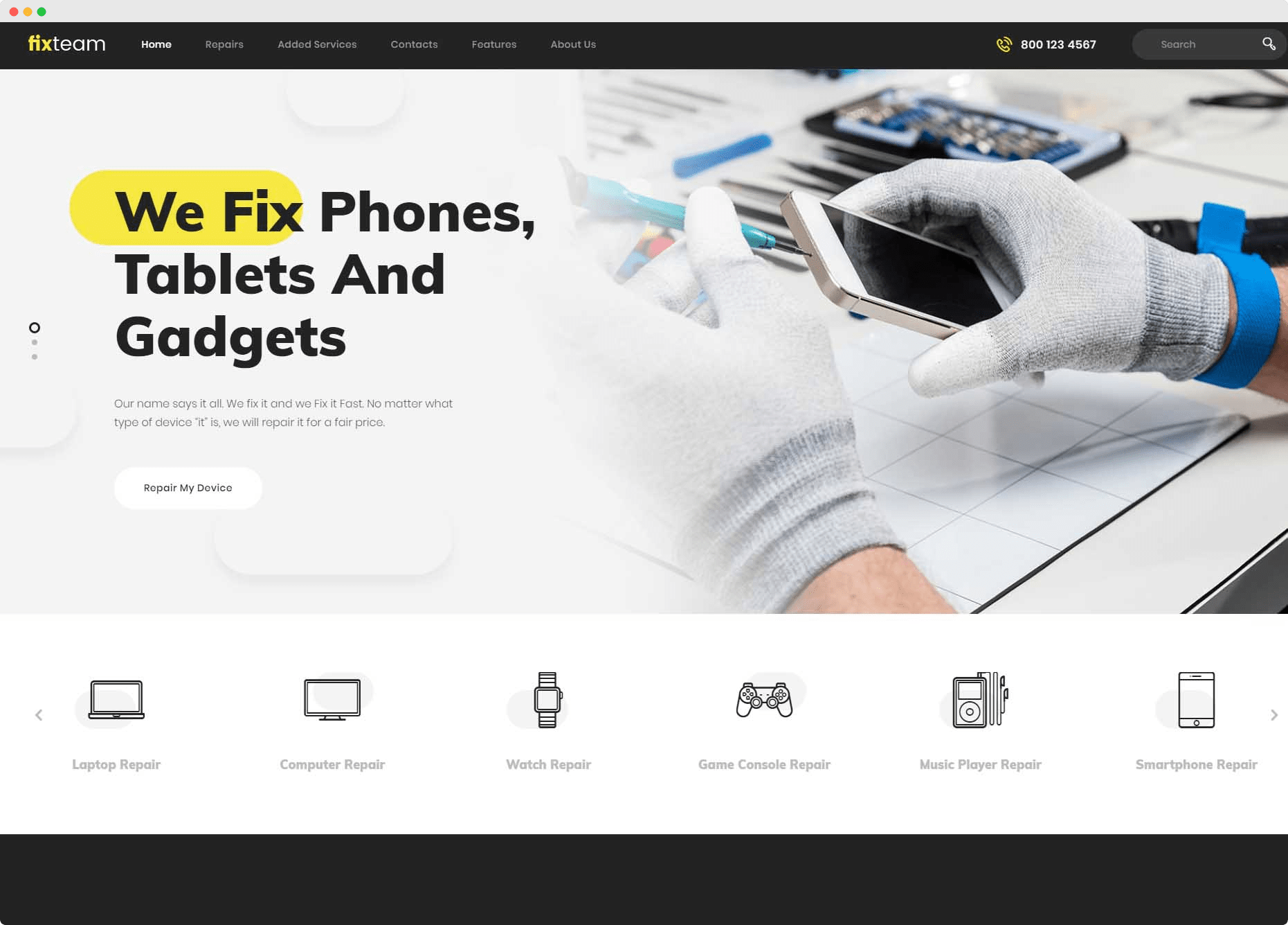 Hardware Repair Service